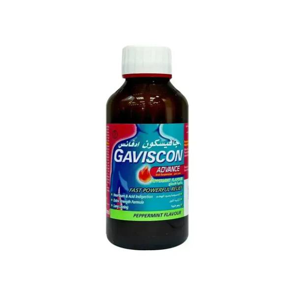 GAVISCON ADVANCE SUSPENSION 300ML-PEPPERMINT