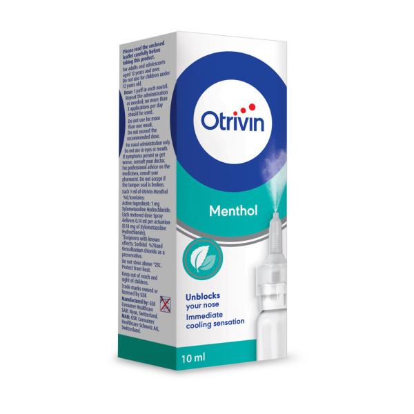 OTRIVIN MENTHOL NASAL SPRAY