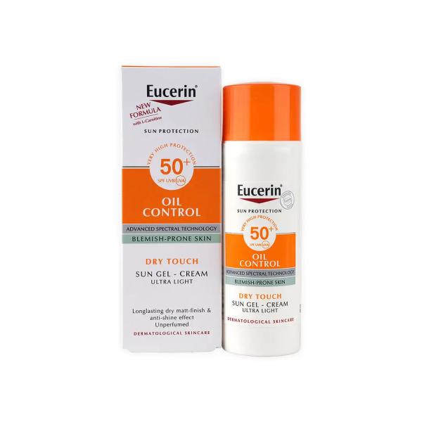 EUCERIN OIL CONTROL SUN GEL CREAM SPF-50 69767