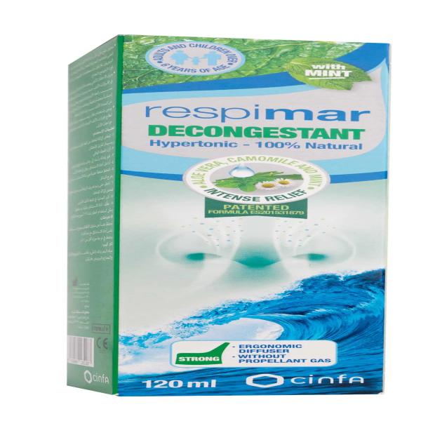 RESPIMAR DECONGESTANT NASAL SPRAY 120ML