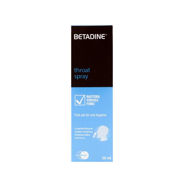 BETADINE THROAT SPRAY 50ML