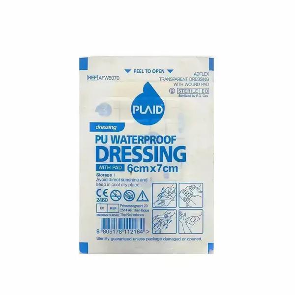 PLAID WATERPROOF DRESSING SENSOR (WITHOUT PAD) 6 CM * 7 CM