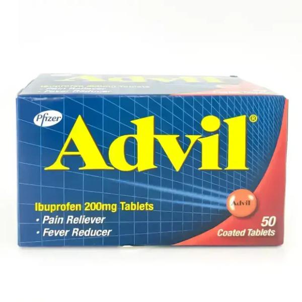 ADVIL 200 MG 50 TAB