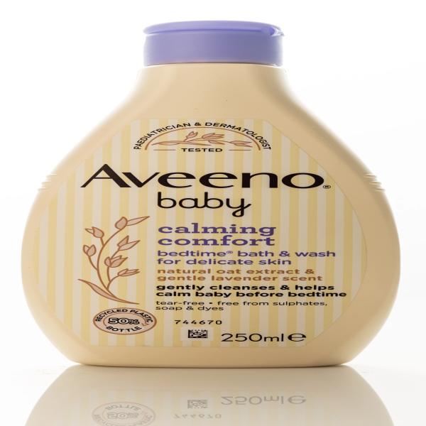 AVEENO BABY CALMING COMFORT BEDTIME BATH & WASH 250 ML