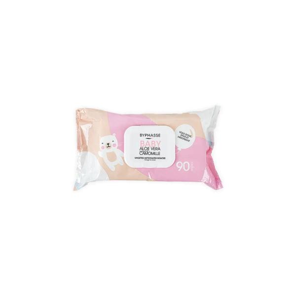 BYPHASE BABY WIPES FACE & BODY 90 PCS