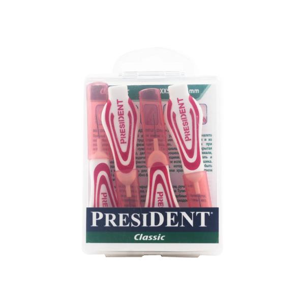 PRESIDENT CLASSIC INTERDENTAL BRUSHES XXS 4'S