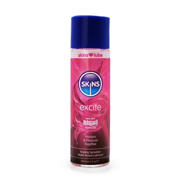 SKINS LUBRICANT EXCITE PASSION & PLEASURE 130ML
