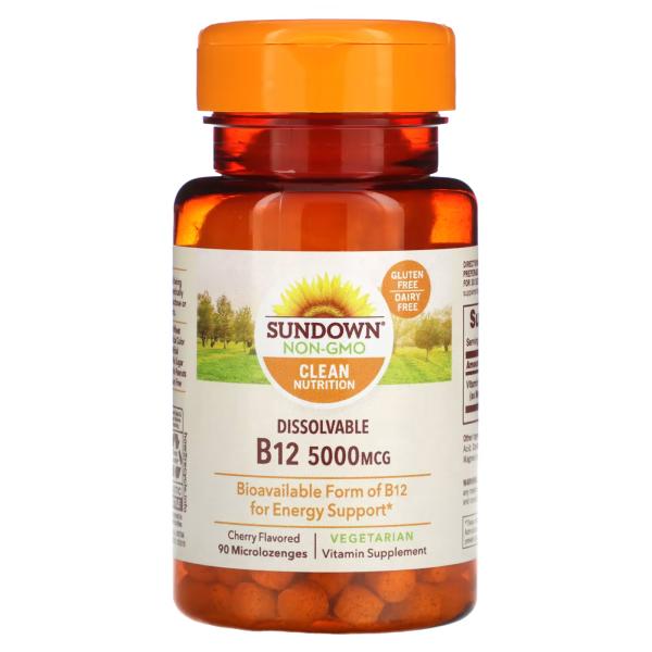 SUNDOWN B-12 5000 MG 90'S