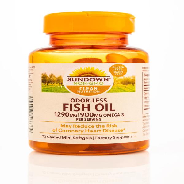 SUNDOWN FISH OIL 1290 MG 72'S