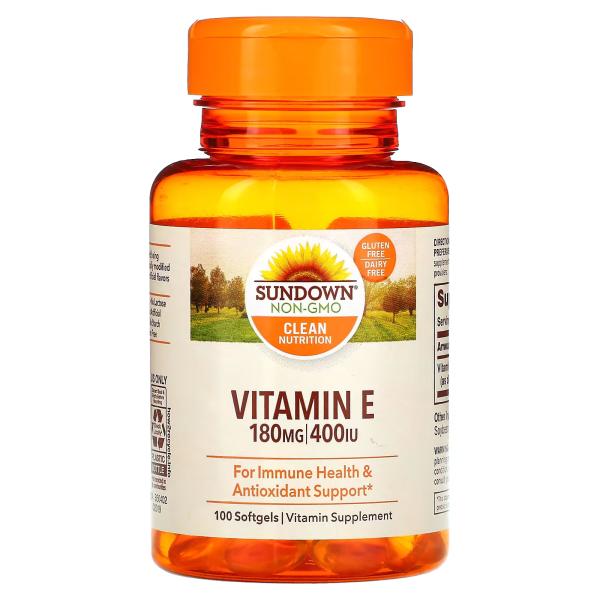 SUNDOWN VITAMIN E 180MG400IU