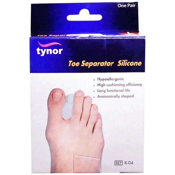 TYNOR TOE SEPARATOR SILICON(PAIR) K 04 S
