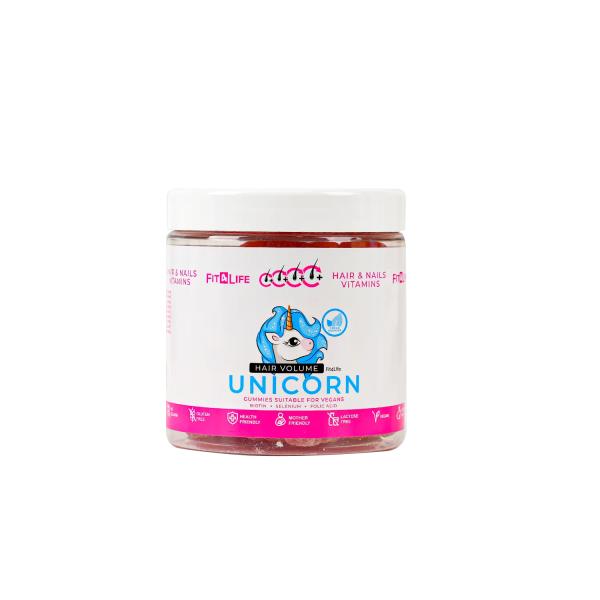 FIT4LIFE UNICORN HAIR VOLUME 60 GUMMIES