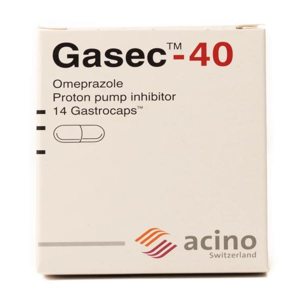 GASEC 40MG 14 CAP
