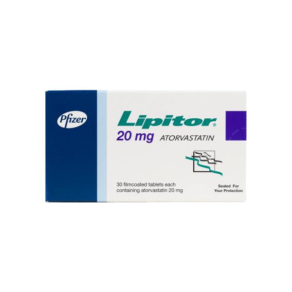LIPITOR 20 MG 30 TABS