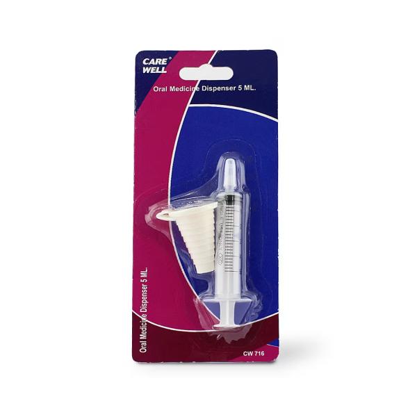 ORAL MEDICINE SYRINGE 5ML CW716 (QATTAN)