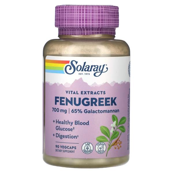 SOLARAY FENUGREEK 700 MG 90 CAPS