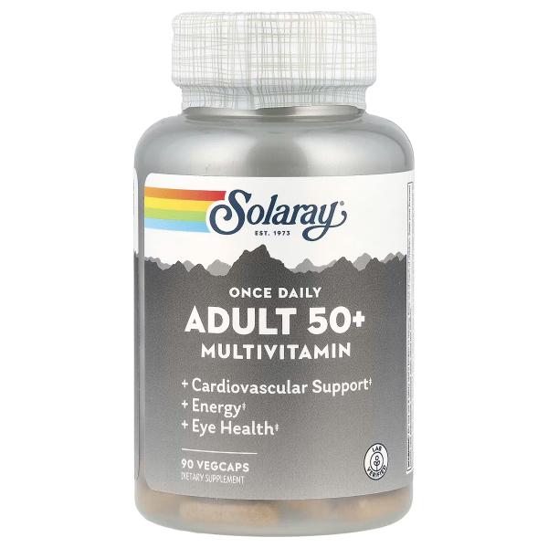 SOLARAY ONCE DAILY ADULT 50+ MULTI VITAMIN 90'S