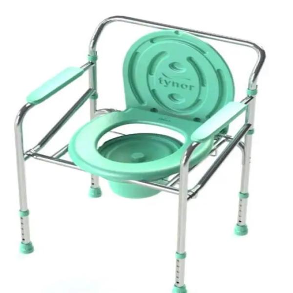 TYNOR WALKING AIDS  COMMODE CHAIR L 35