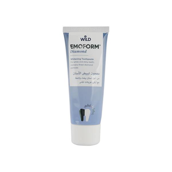 WILD EMOFORM DIAMOND WHITENING TOOTHPASTE 75ML