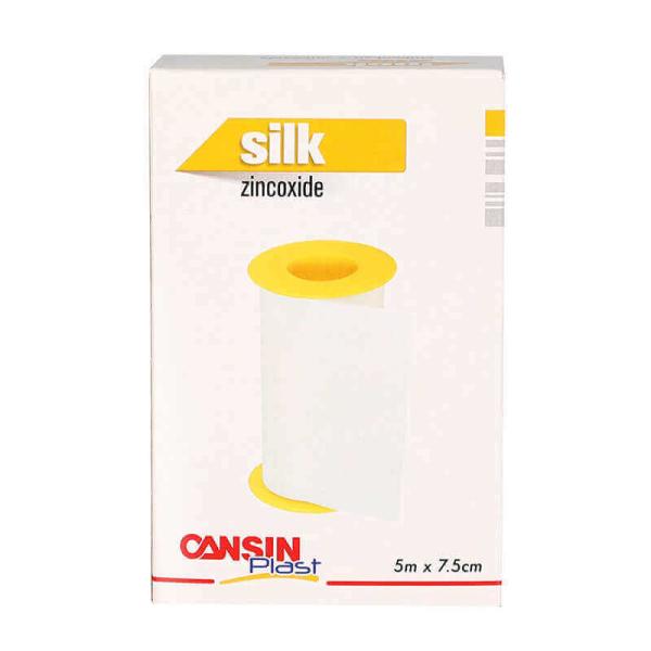 CANSINPLAST SILK ZINCOXIDE (5X7.5)CM NO-137-i
