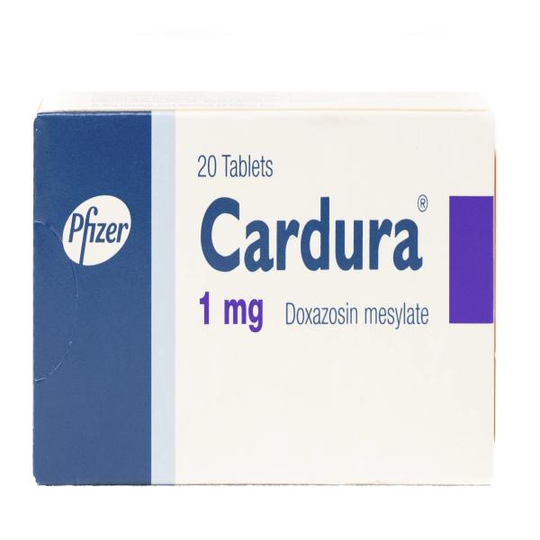 CARDURA 1 MG 20 TABLETS
