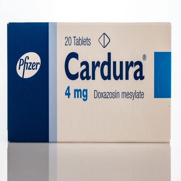 CARDURA 4 MG 20 TABLETS