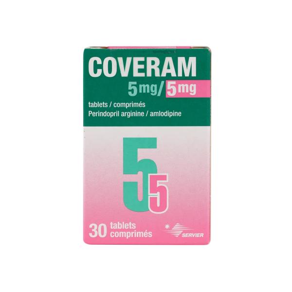 COVERAM 5MG/5MG 30 TAB