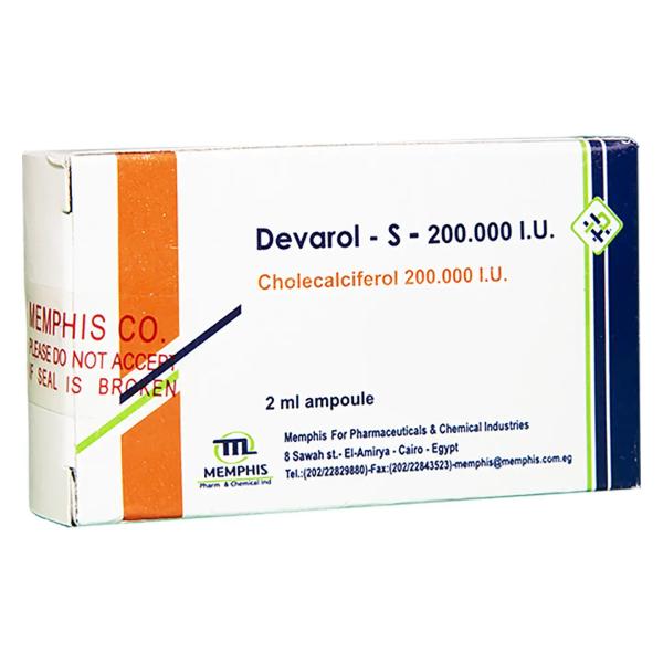 DEVAROL-S 200000 IU AMPOULE 2 ML
