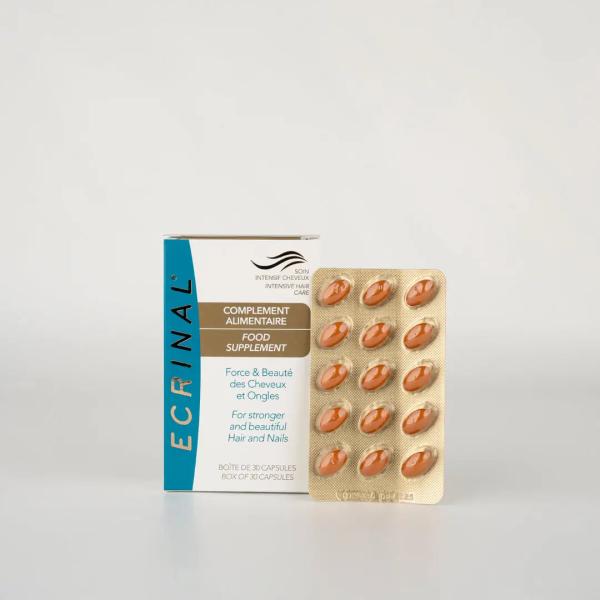 ECRINAL HAIR AND NAIL CAPSULES 30'S