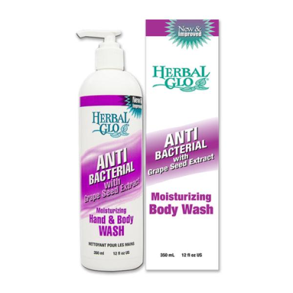HERBAL GLO ANTIBACTERIAL BODY WASH 350ML