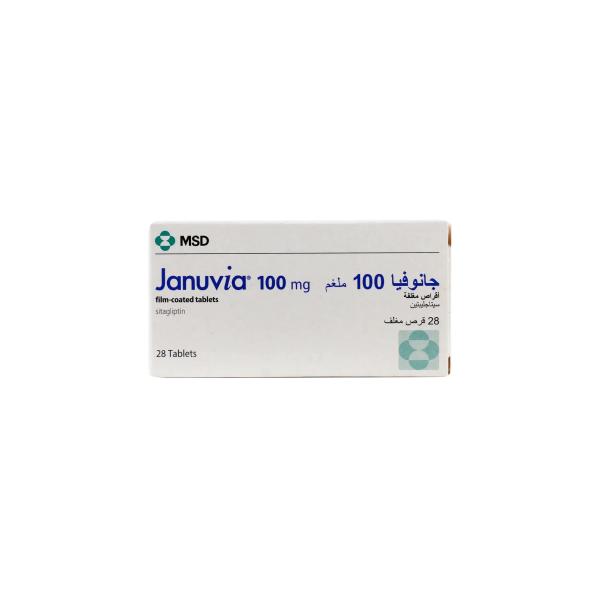 JANUVIA 100 MG 28 TAB