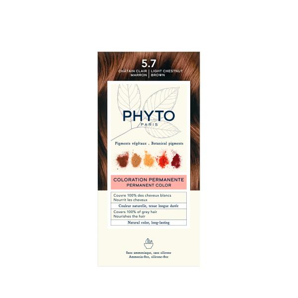 PHYTO COLOR NI-5.7 LIGHT CHESTNUT BROWN