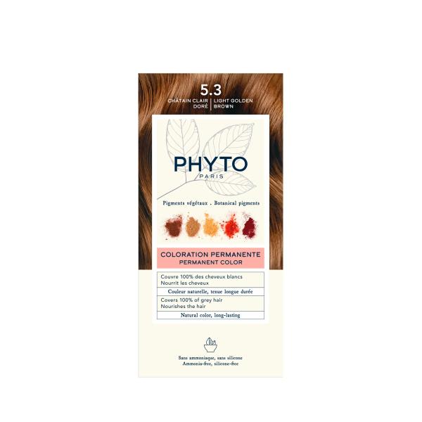 PHYTO COLOR NO-5.3 LIGHT GOLDEN BROWN