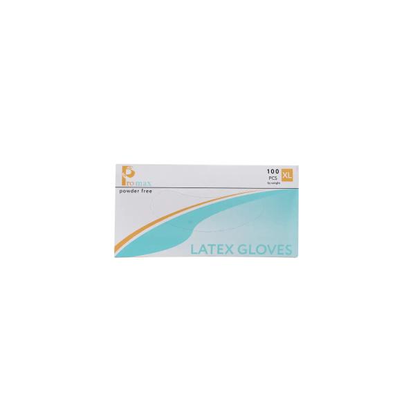 PROMAX LATEX EXAMINATION GLOVES 100 PCS