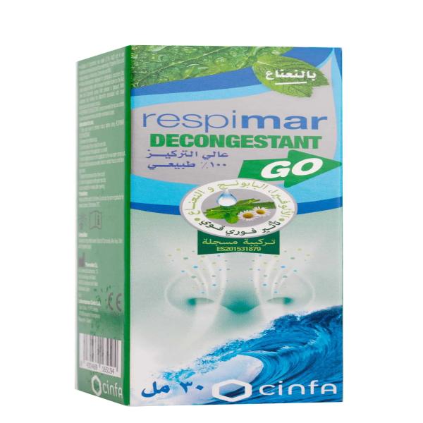RESPIMAR DECONGESTANT GO NASAL SPRAY 30ML