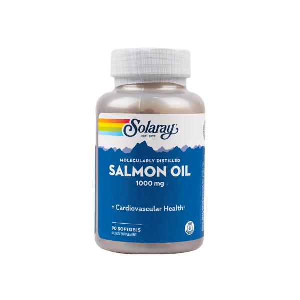 SOLARAY SALMON OIL 1000MG 90 SOFTGELS