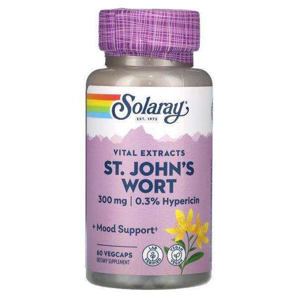 SOLARAY ST.JOHNS WORT 300MG 60'S
