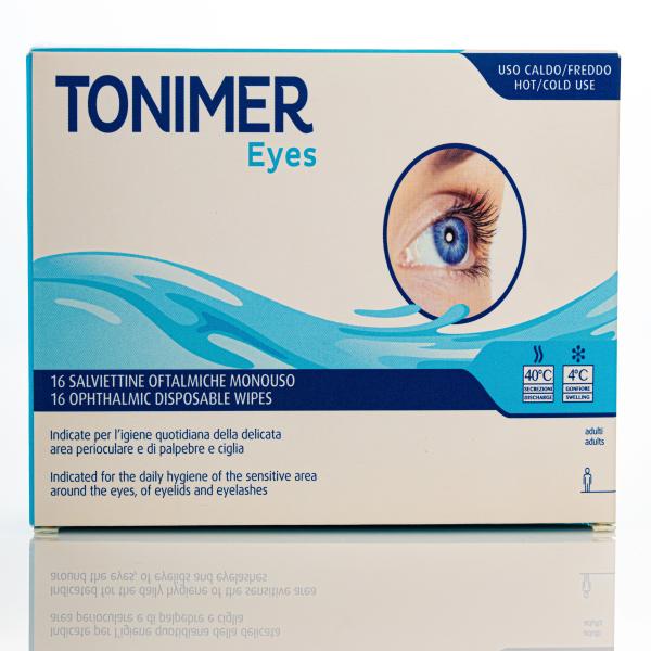TONIMER EYE OPHTHALMIC 16 WIPES