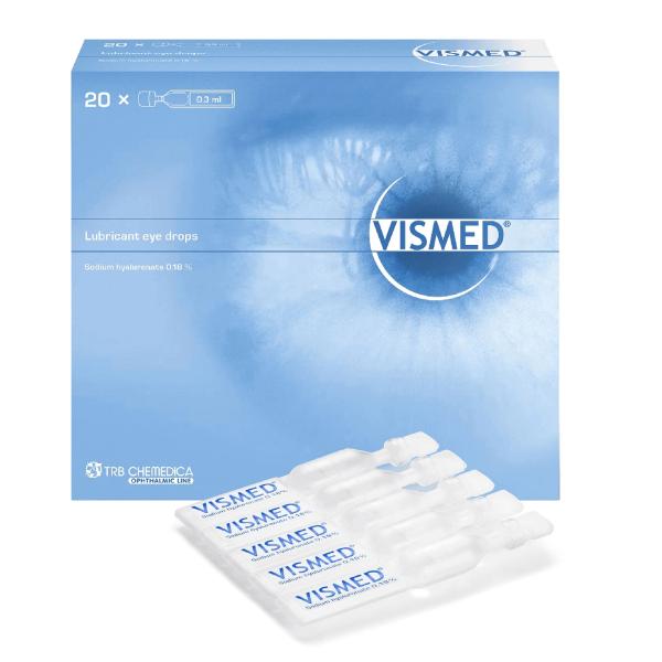 VISMED 20 X0.3 ML EYE DROPS