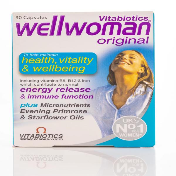 VITABIOTICS WELLWOMEN 50+ TABLETS