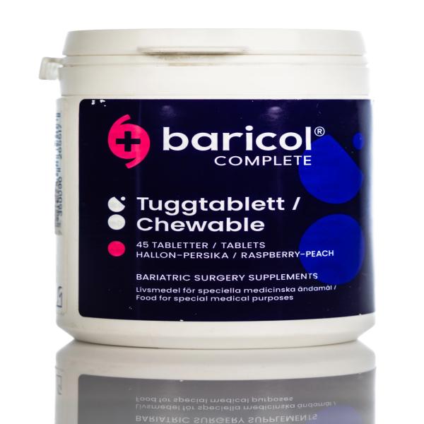 BARICOL COMPLETE CHEW TAB RASPBERRY 45'S