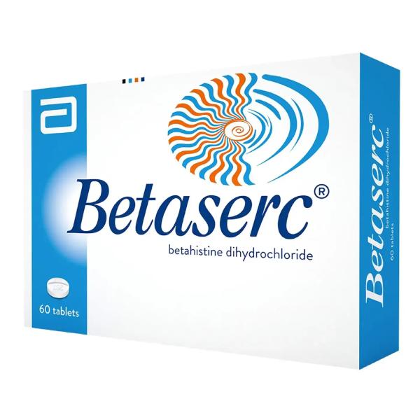 BETASERC 16 MG 60 TAB