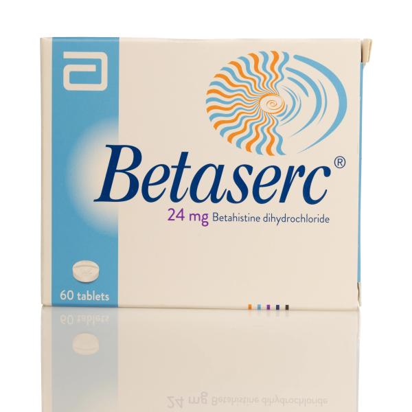 BETASERC 24 MG 60 TAB
