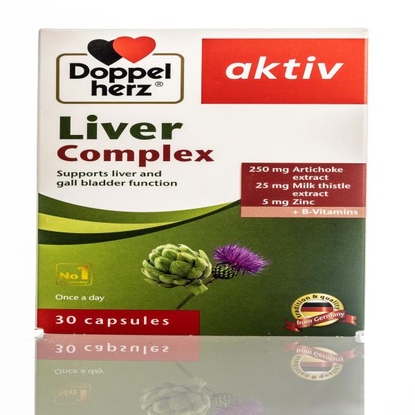 DOPPEL HERZ Aktiv Liver Complex 30Capsule