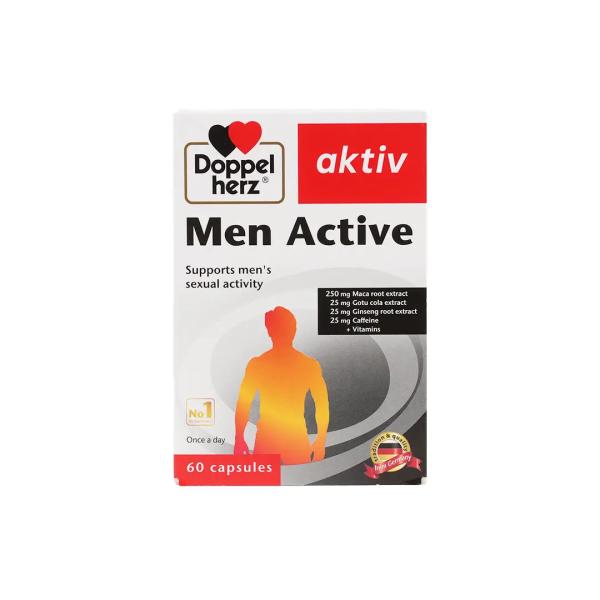 DOPPEL HERZ AKTIV MEN ACTIVE 60 CAPSULES