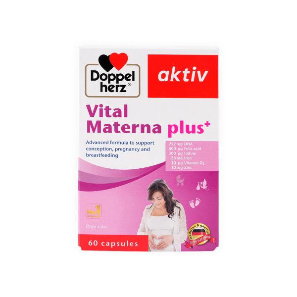 DOPPEL HERZ AKTIV VITAL MATERNA PLUS 60CAP