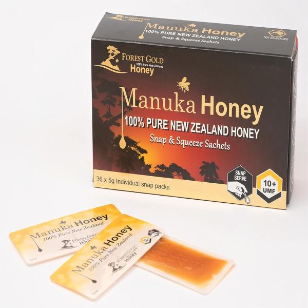 FOREST GOLD MANUKA HONEY ADULT SNAPS SQ 36*5G