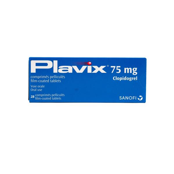 PLAVIX 75 MG 28 TAB