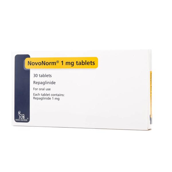 NOVONORM 1 MG 30 TAB
