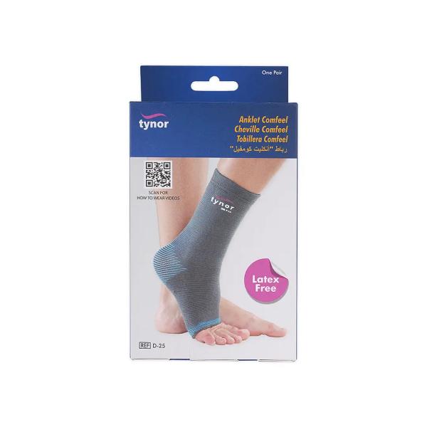 TYNOR ANKLET COMFEEL (PAIR)-D25 M